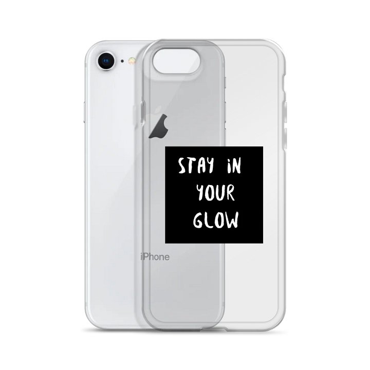 STAY IN YOUR GLOW iPhone® Clear Case product image (55)
