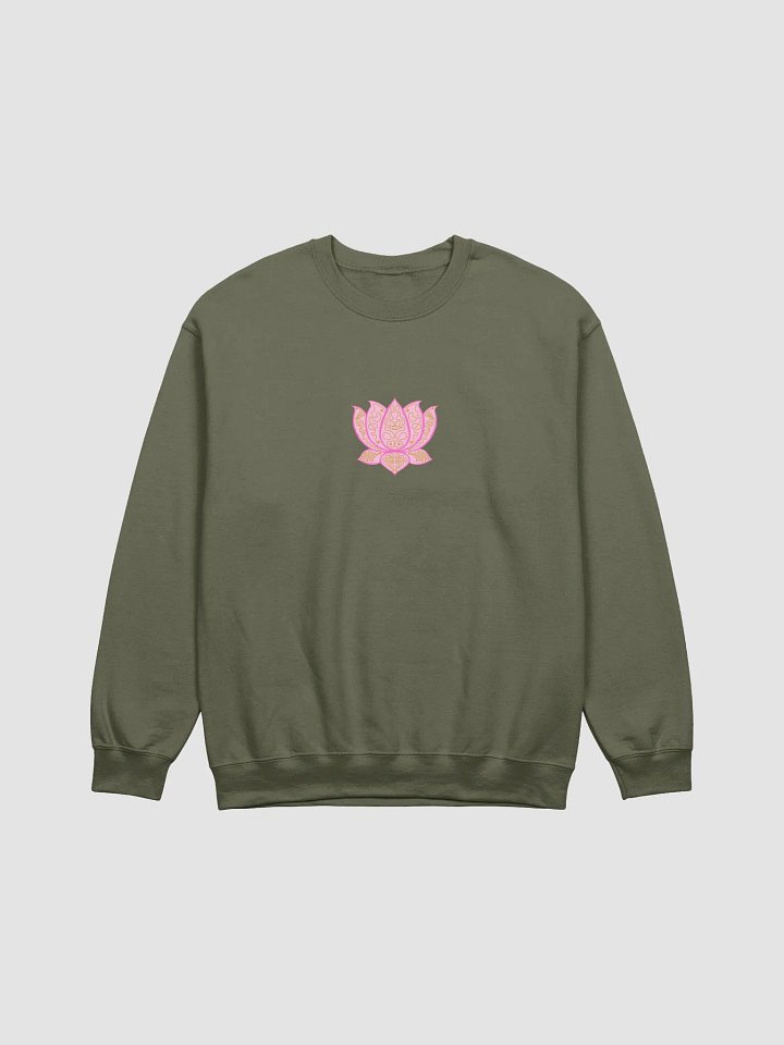 Golden Lotus Eye Crewneck Sweatshirt product image (1)