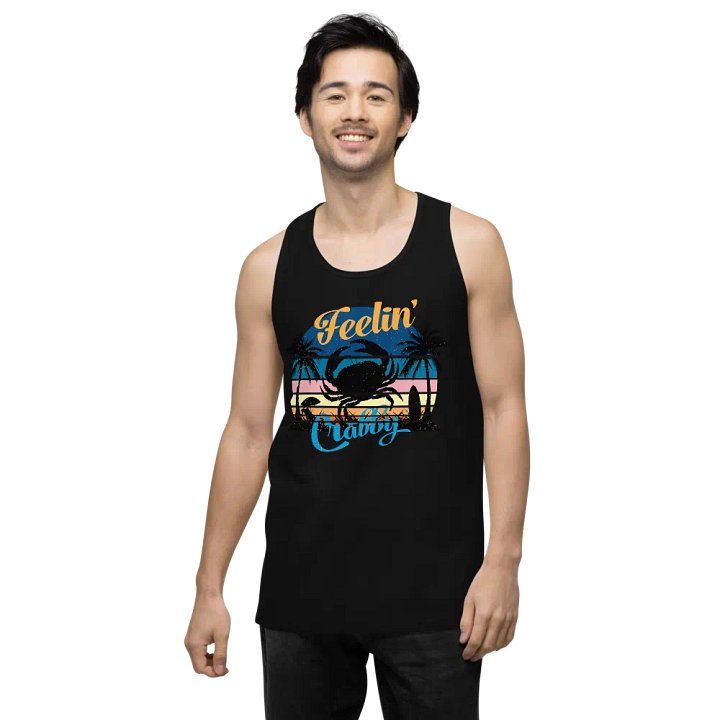 Feelin' Crabby - Man's Heritage Tank Top product image (5)