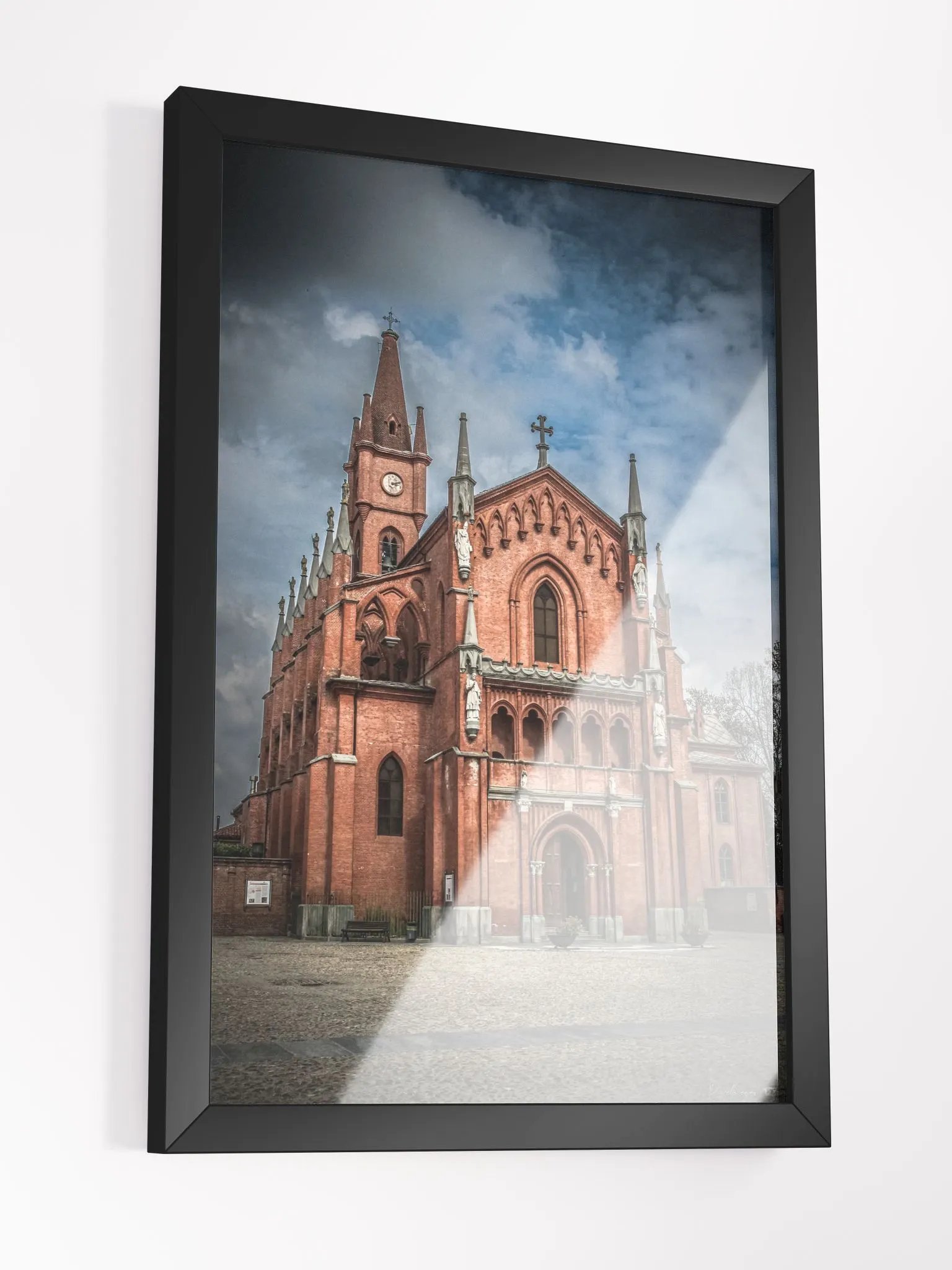 Print Fine Art Photography – Church of Pollenzo, Italy product image (5)