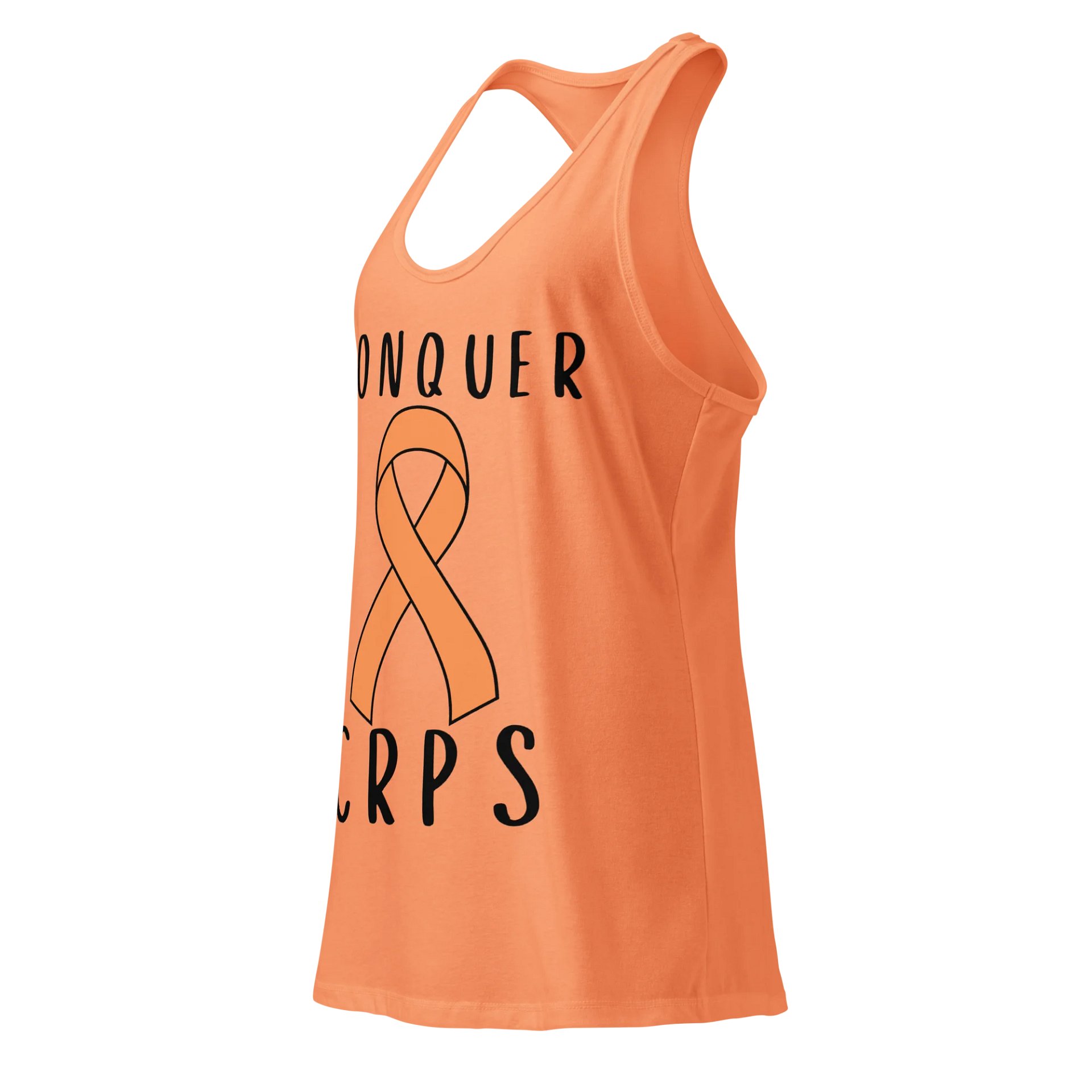Classic Conquer CRPS Racerback Tank top ORANGE EDITION product image (4)