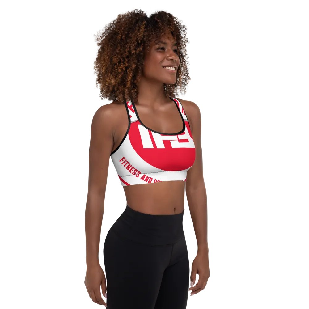 IFBNewsfeed.Org's All-Over Print Padded Sports Bra product image (4)