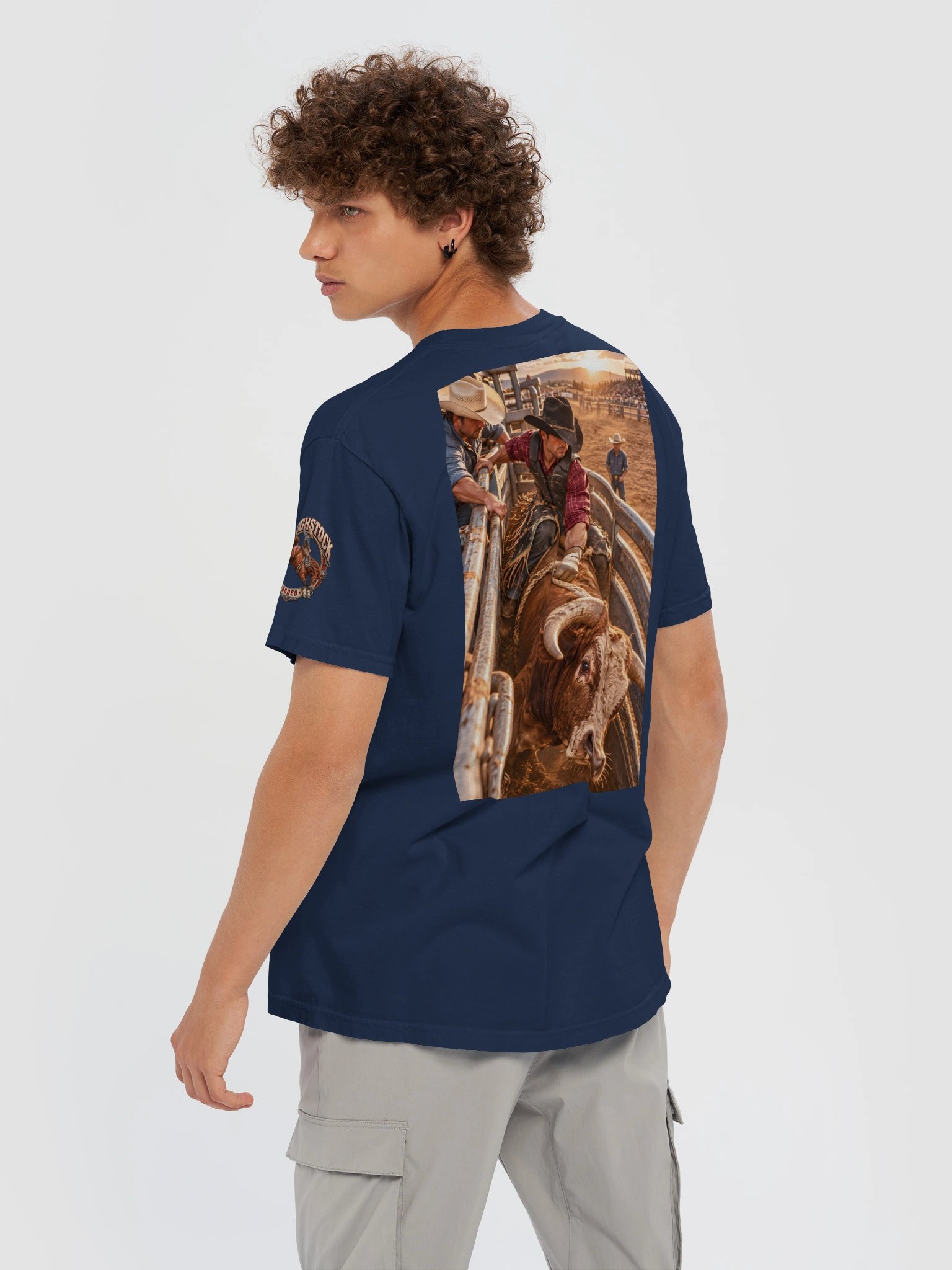 Bull Riding Chute Ready T-Shirt | ROUGHSTOCK RODEO™ product image (26)