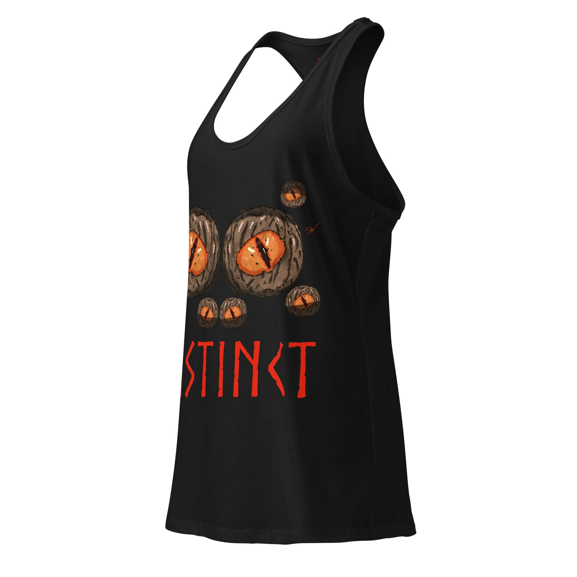 Instinct Spider Eyes Women's Racerback Tank product image (3)