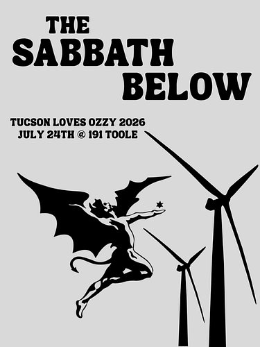 Did you hear that we’re taking Friday, July 24th off from being The Wind Below? Come say hello to The Sabbath Below as we bre...