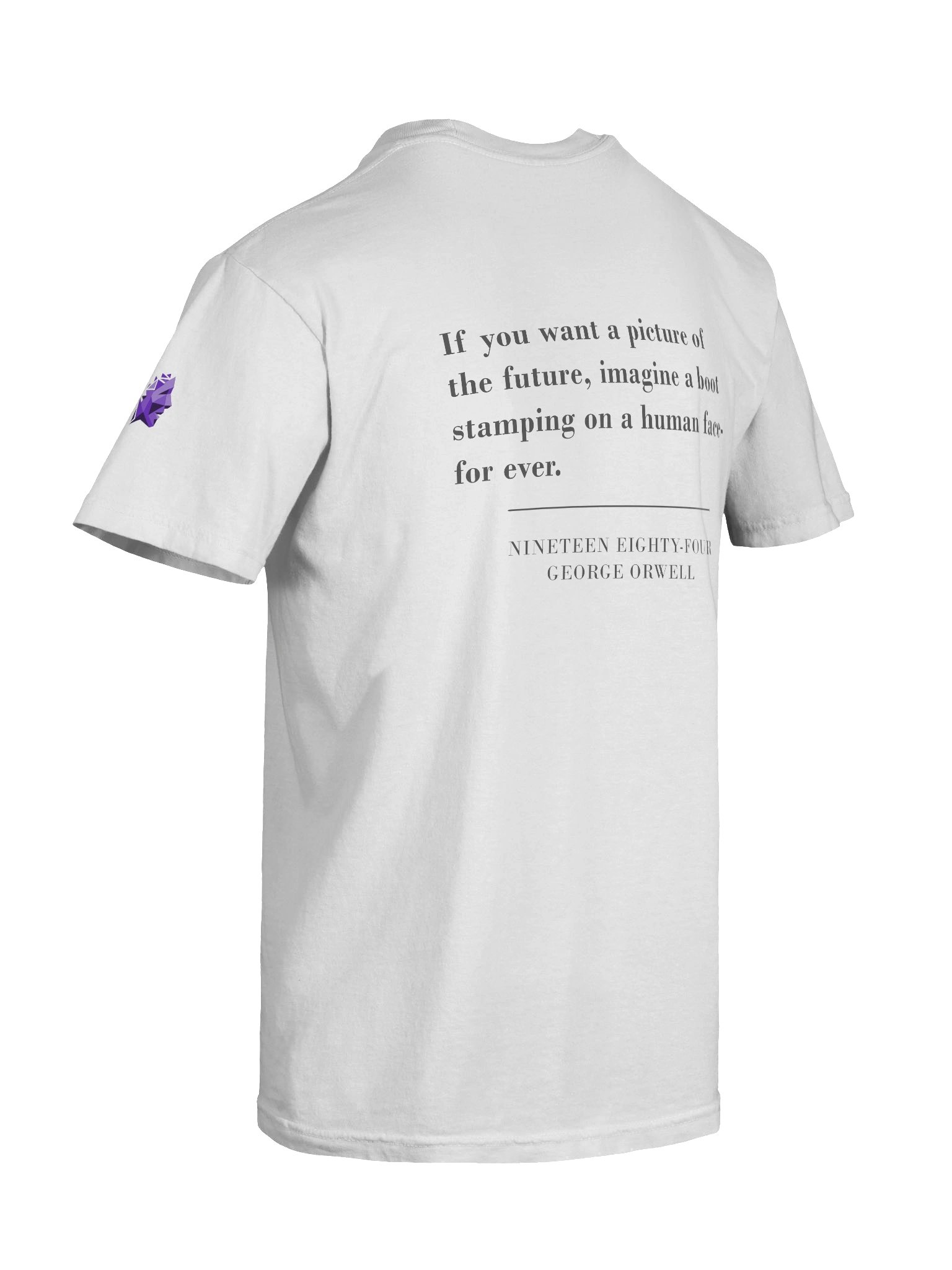 Nineteen Eighty-Four 'If you want a picture of the future' tee product image (8)