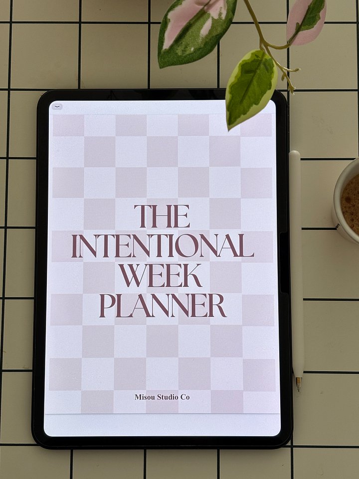 The Intentional Week Planner product image (1)