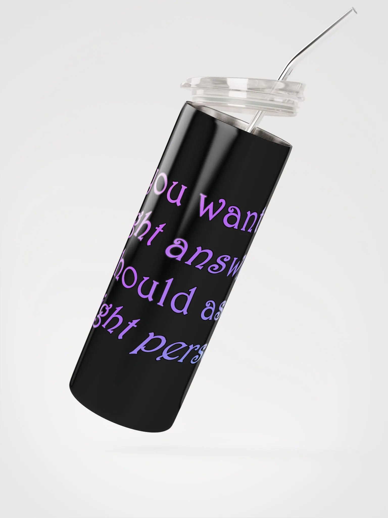 Straight Answers Tumbler product image (2)