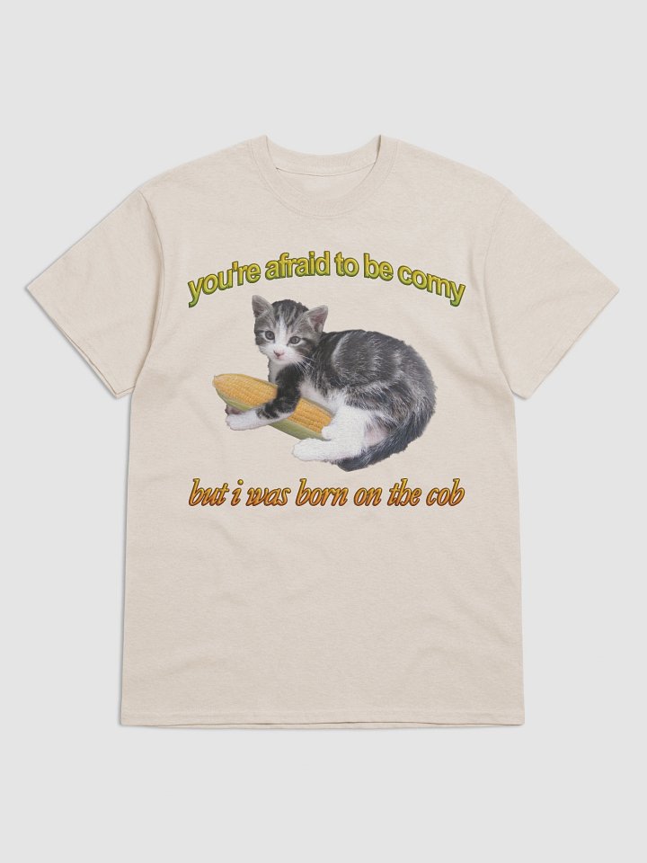 Corny Cat T-shirt product image (1)