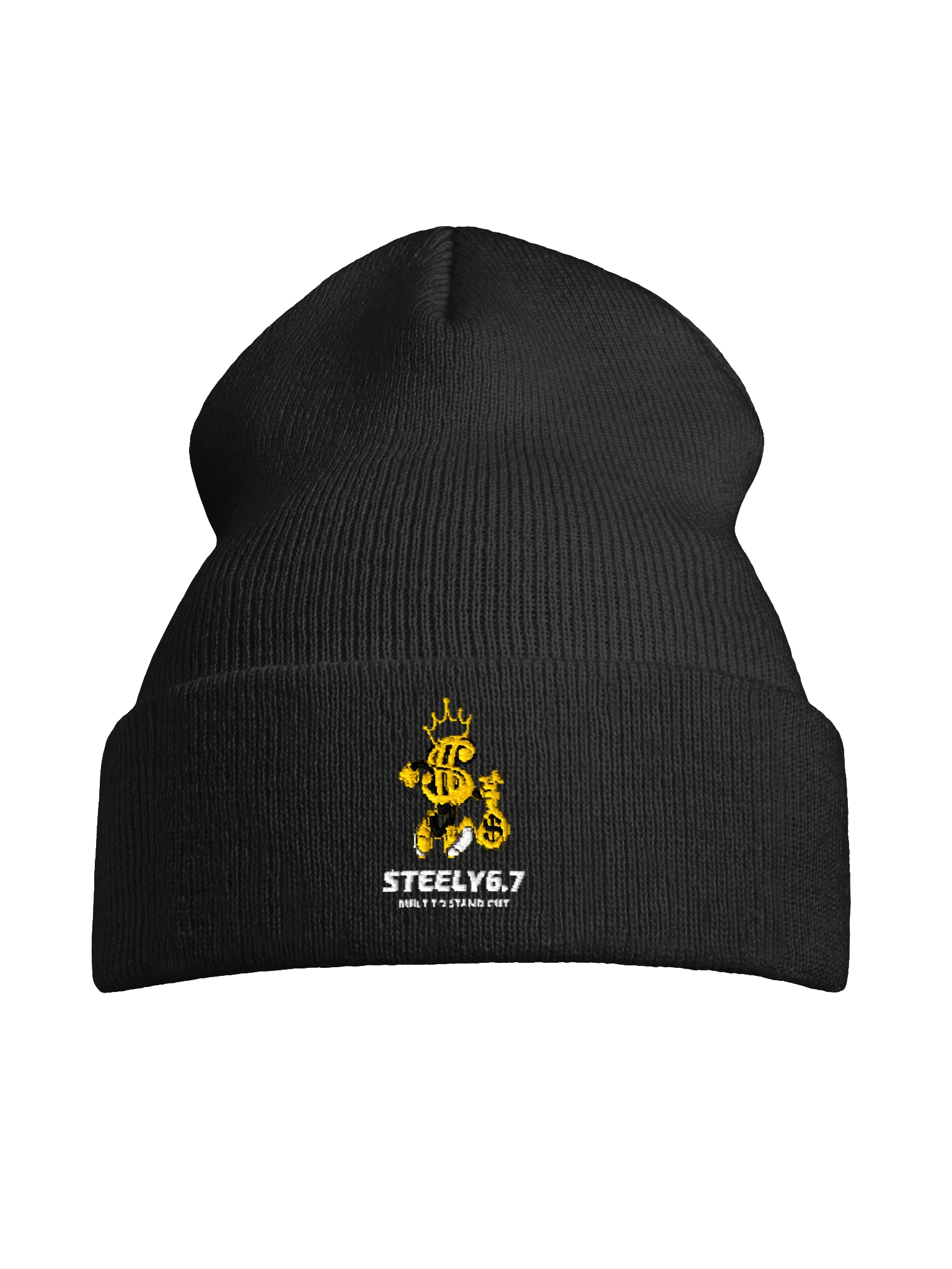 steely6.7 logo beanie product image (7)