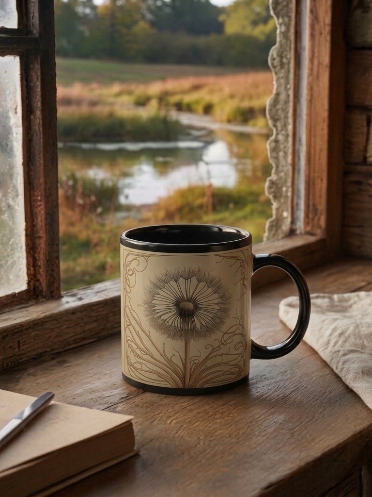 Summer's Gone Dandelion Mug product image (1)
