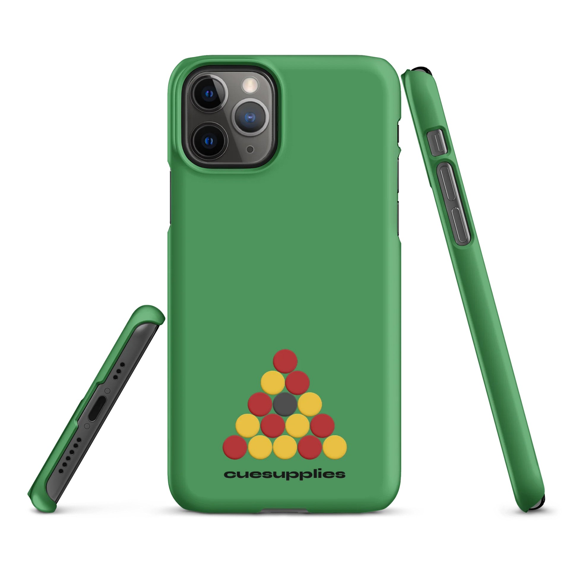 Black Ball Snap Case Green product image (1)