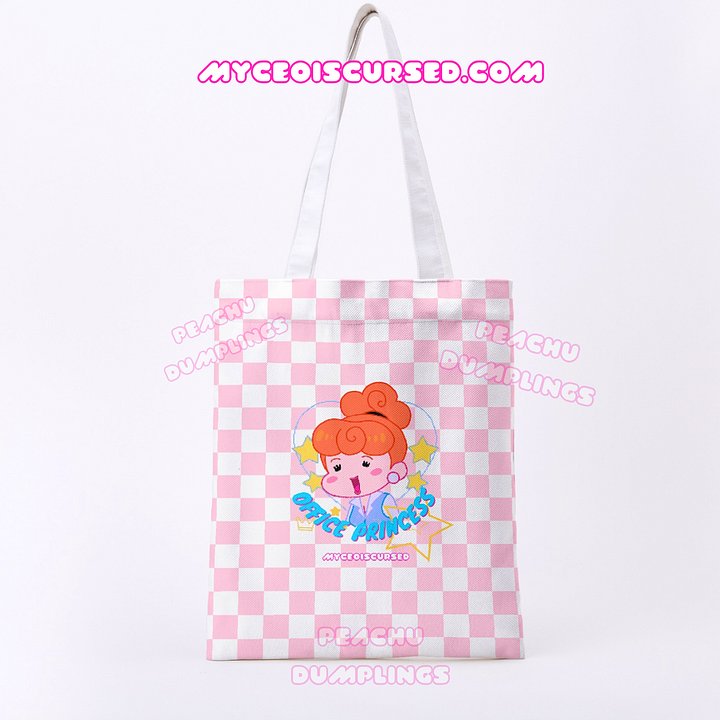Office Princess - Cotton Totebag 💙 product image (2)