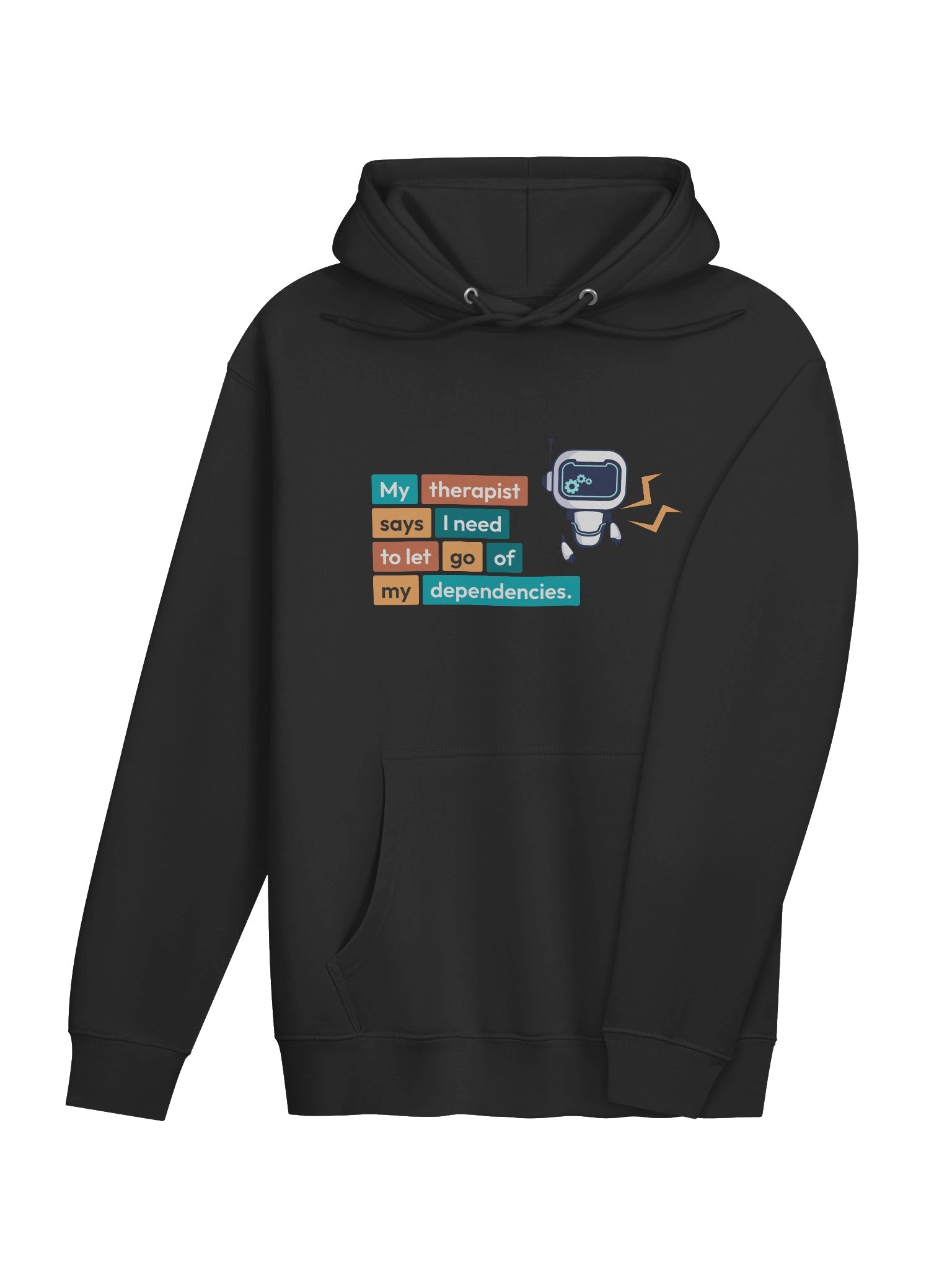 My therapist says hoodie product image (4)