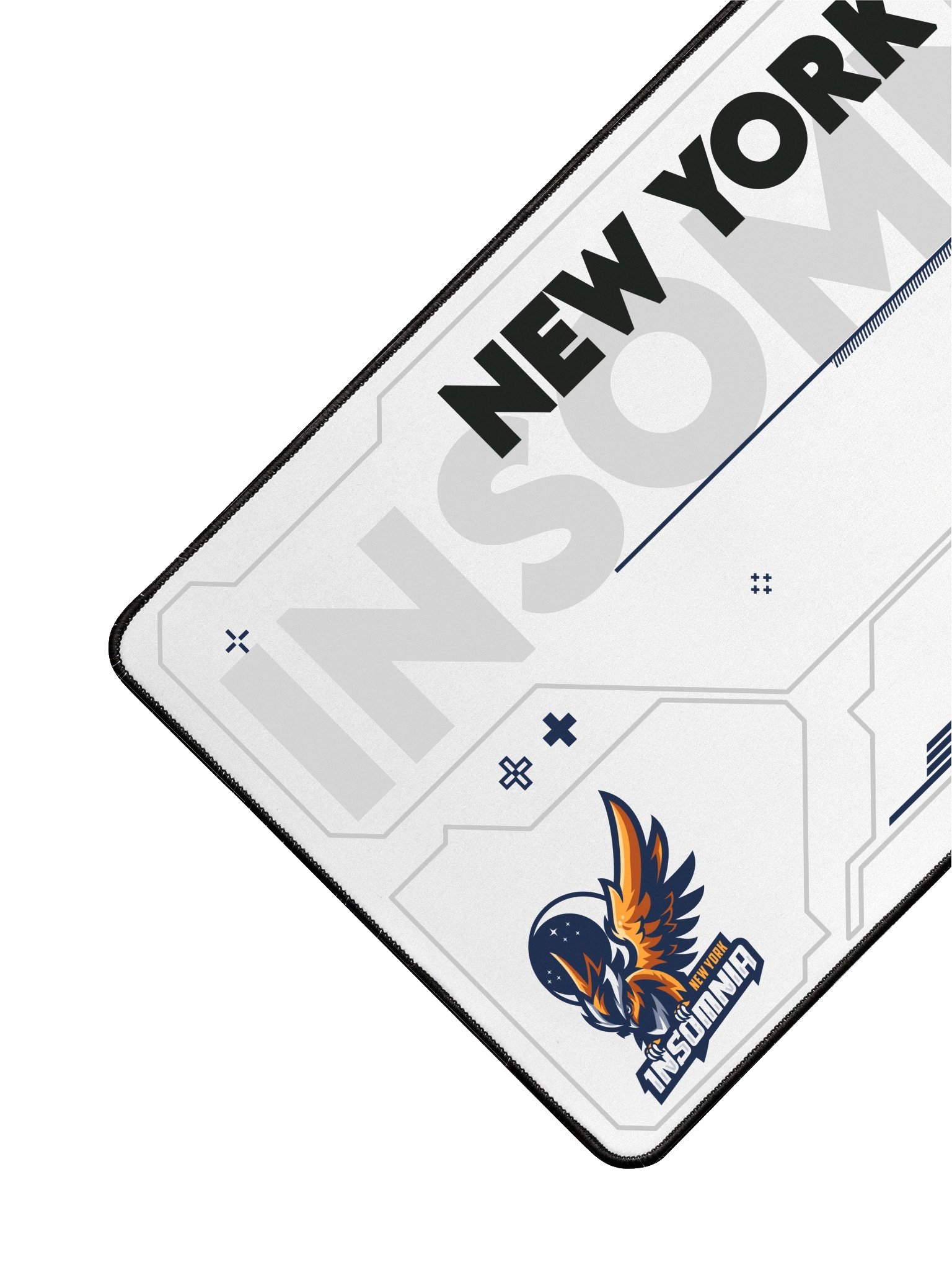 New York Insomnia White Desk Mat product image (3)
