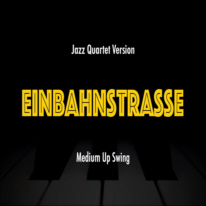 Einbahnstrasse | Jazz Standard Practice Play-Along product image (1)