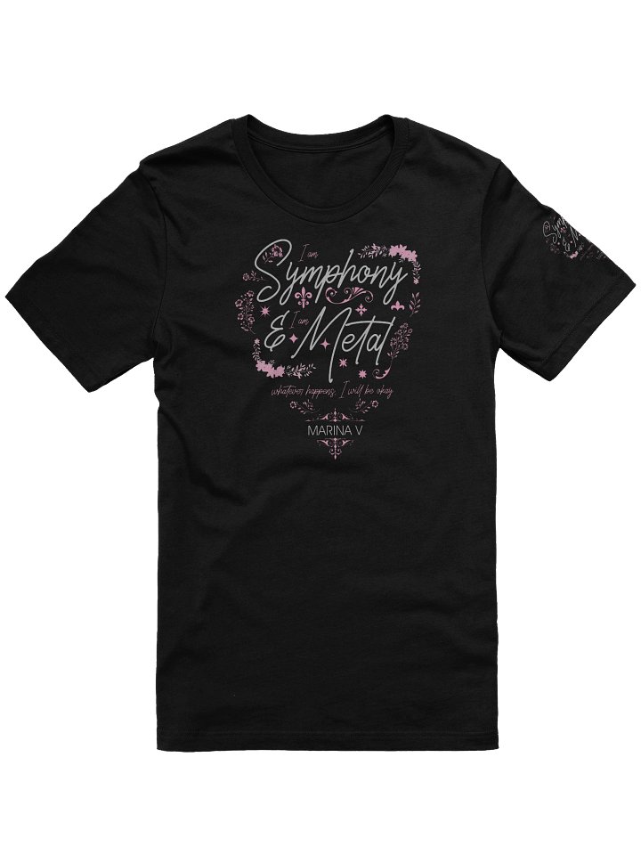 Women's Symphony & Metal T, lyrics on the back product image (1)