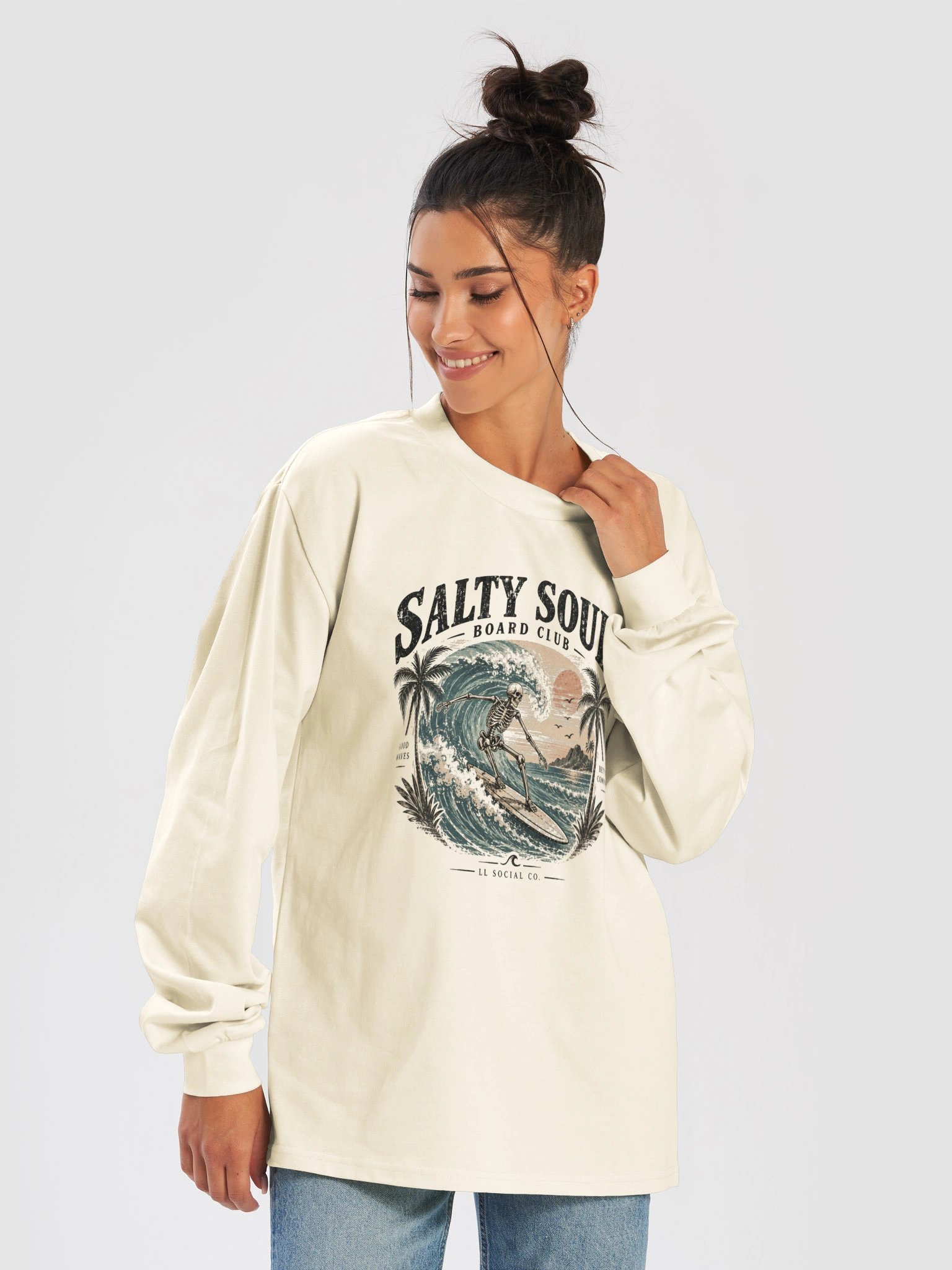 Salty Souls Board Club Premium Long Sleeve product image (22)
