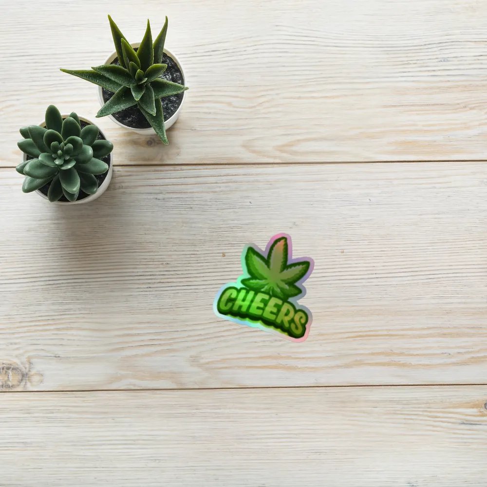 Holo Cheers Leaf Sticker Sheet product image (8)