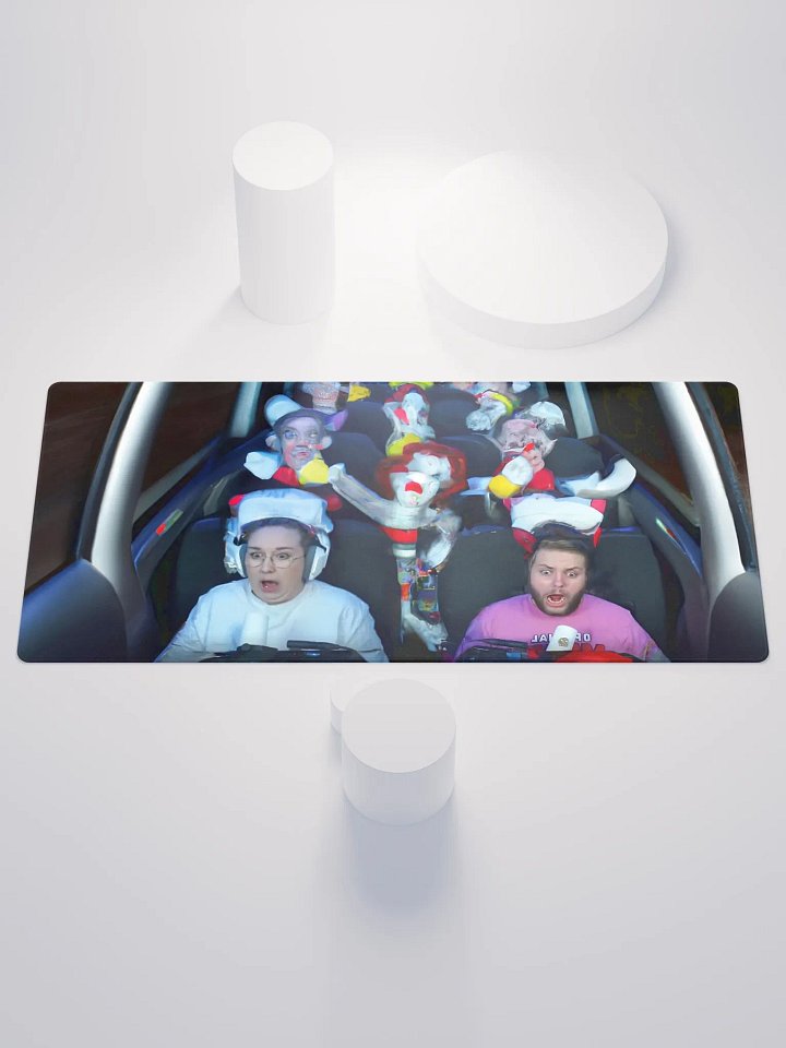 Clown Bus Gamer Mouse Pad product image (1)