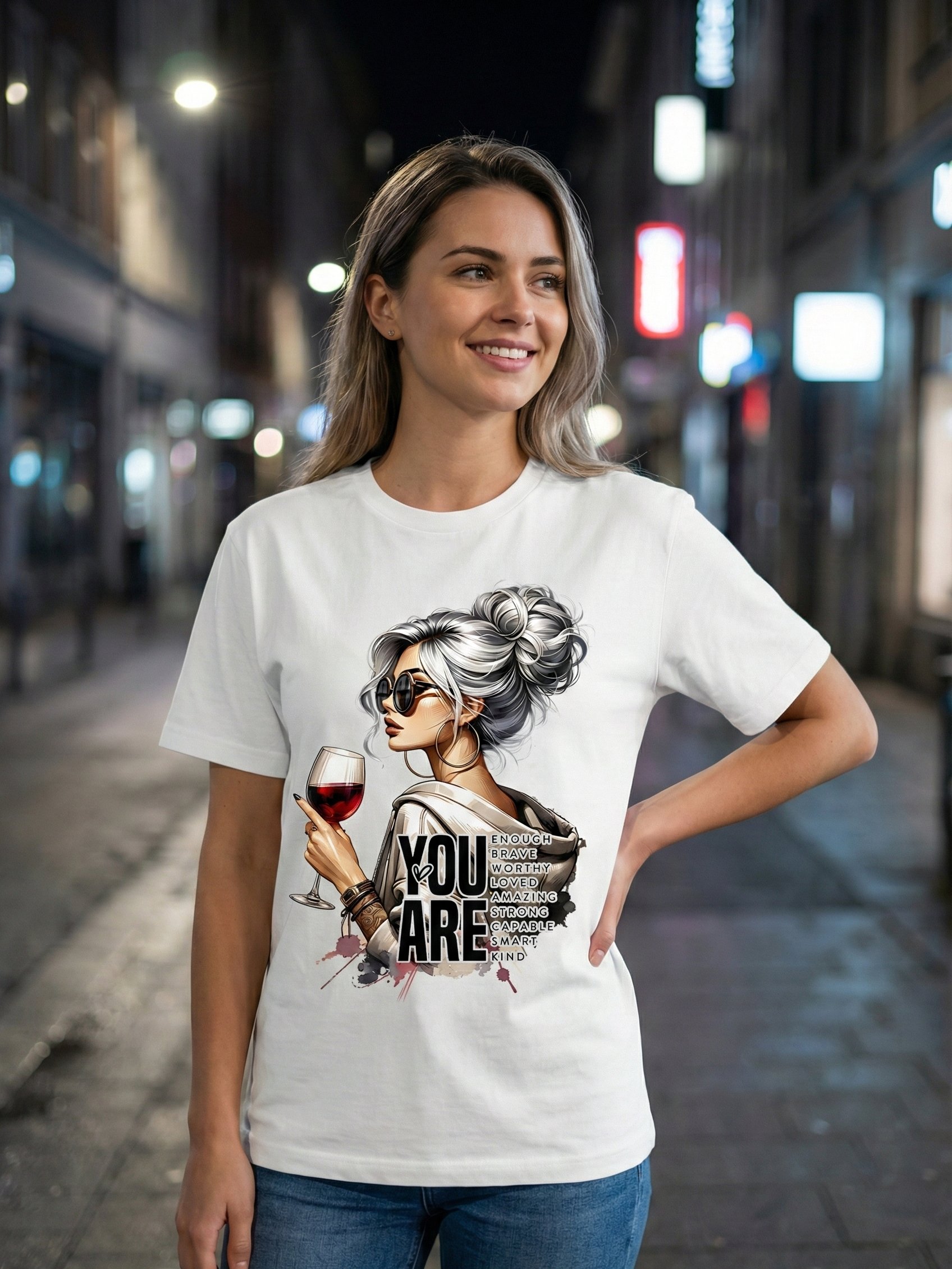You Are Enough Energy – Premium Women’s T-Shirt product image (2)