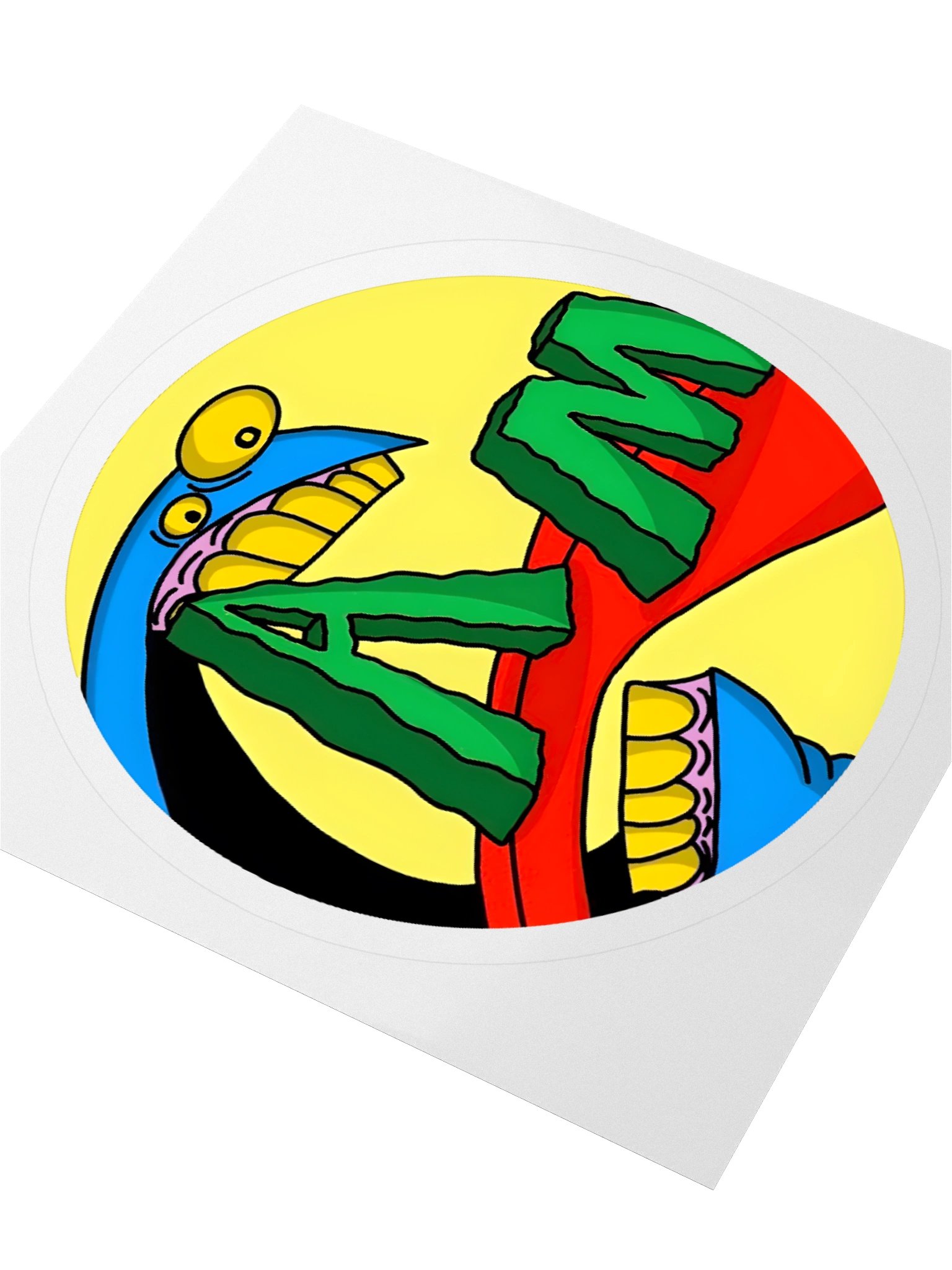Alpha Mansion Logo Sticker product image (9)