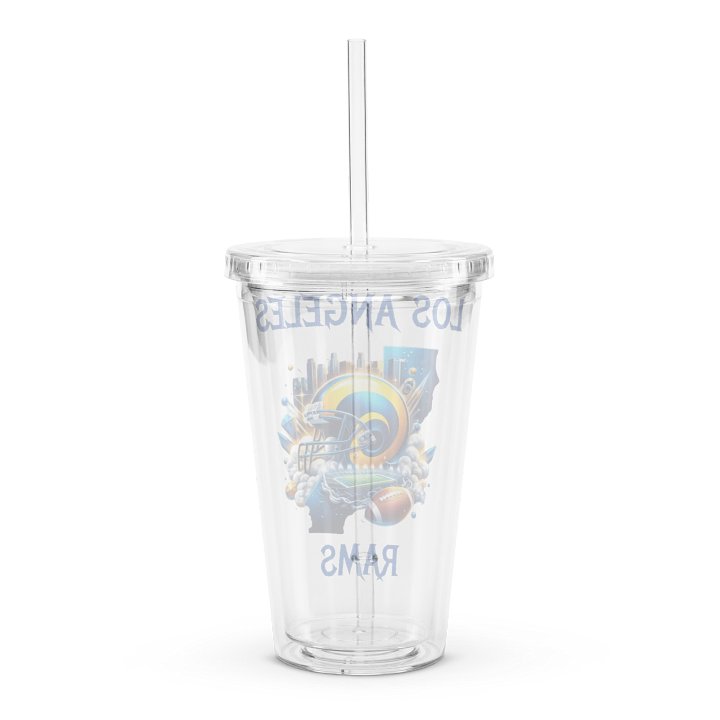 Los Angeles Cityscape Clear Tumbler (16 oz) product image (2)