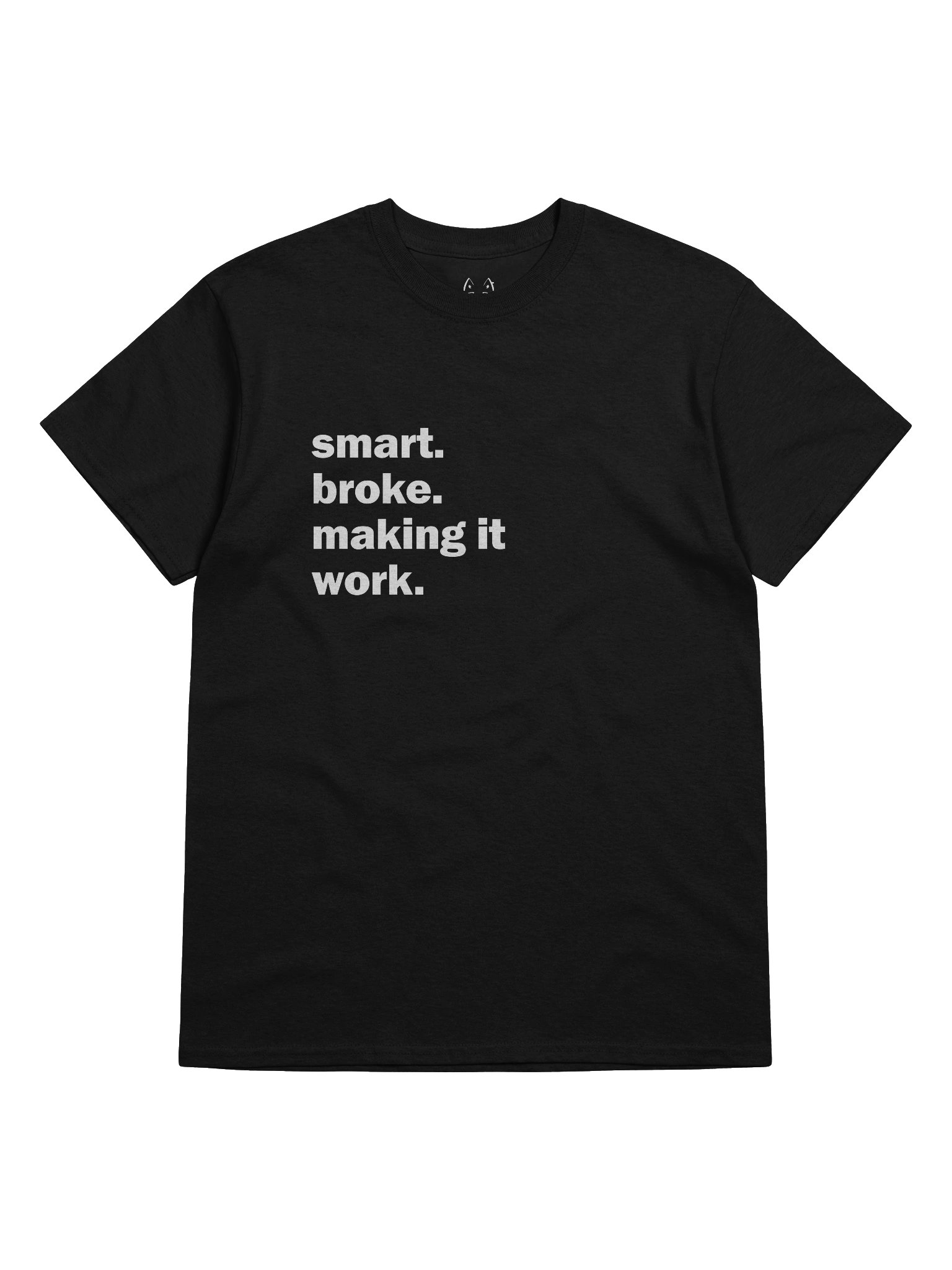 Smart and Broke - Heavyweight Tee - Black product image (5)