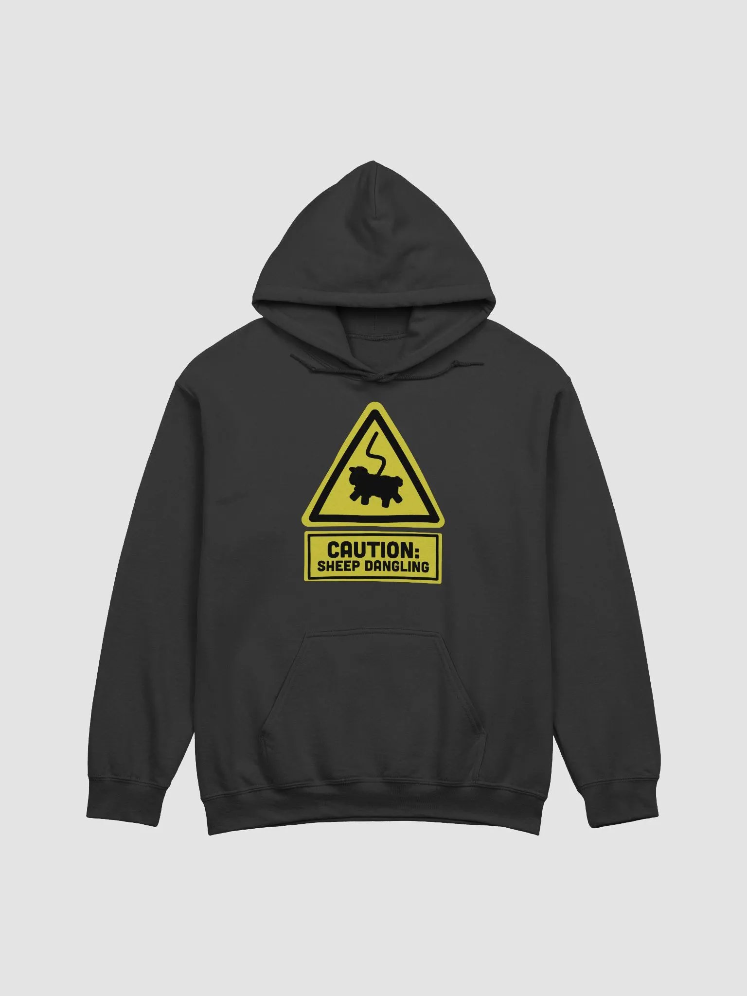 Caution Sheep Dangling | Unisex Hoodie product image (2)