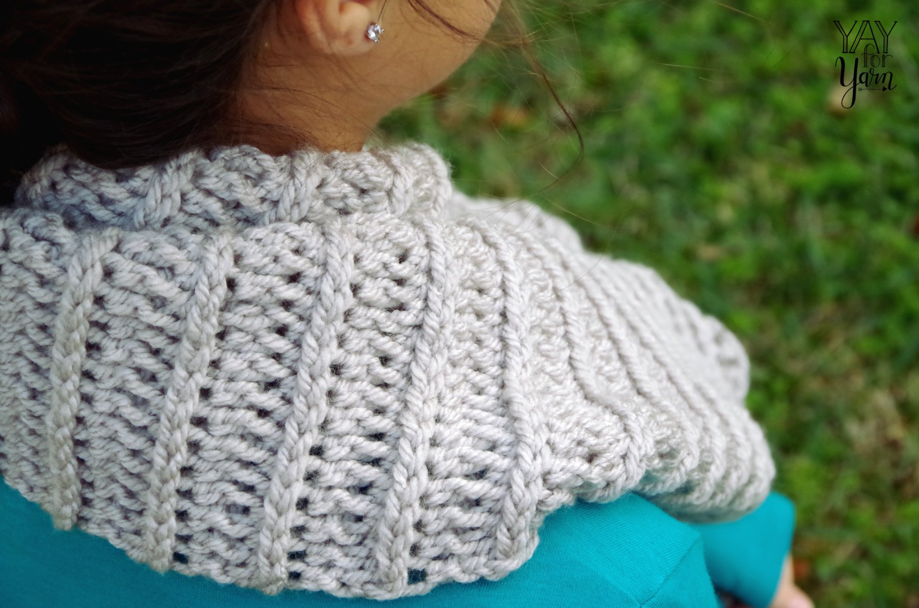 Knit-Look Crochet Cowl - PDF Crochet Pattern & Video Tutorial product image (3)