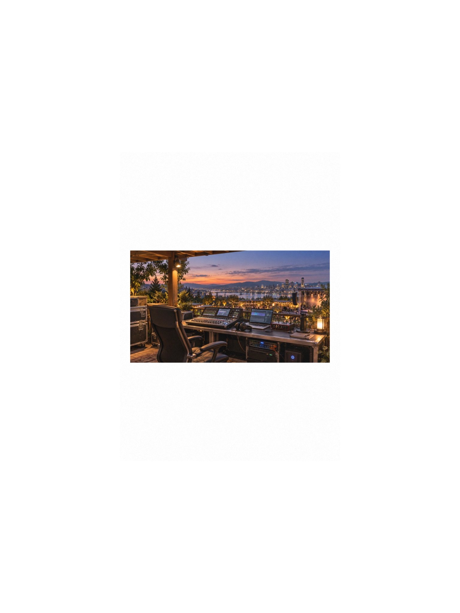 Sound Above the City Small Art Print product image (1)
