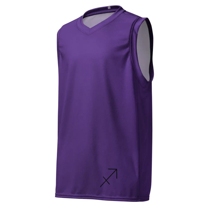 Sagittarius Symbol Unisex Basketball Jersey product image (1)
