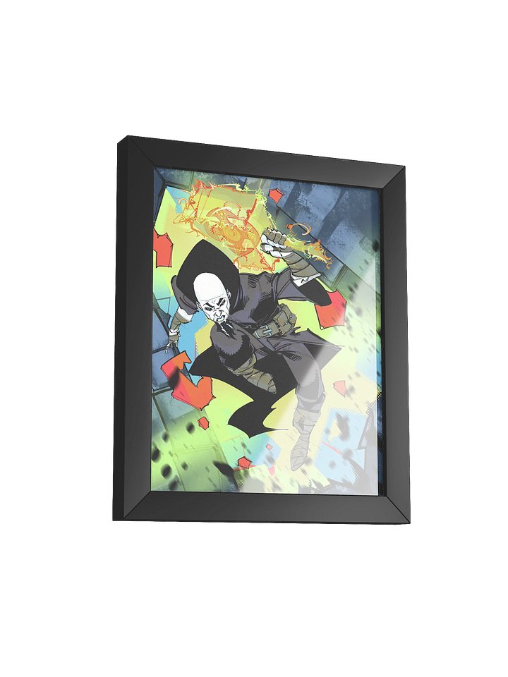 Through the Stained Glass Framed Print (Tenet's Tales) product image (9)