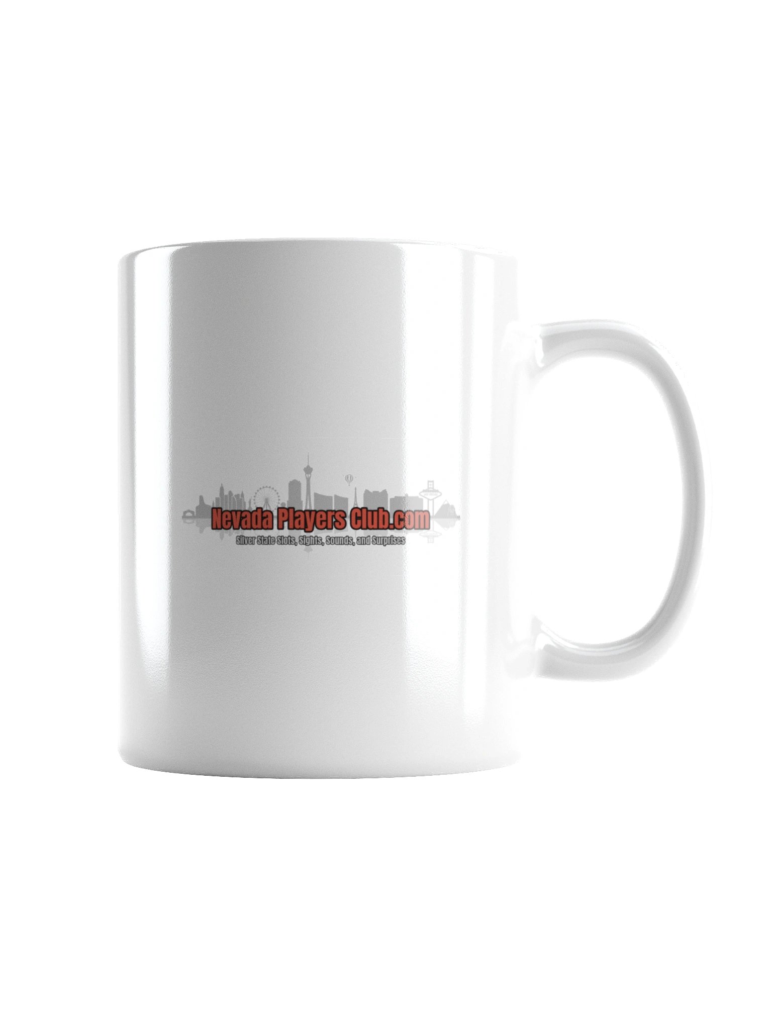 White Nevada Players Club Mug - Skyline Edition product image (2)