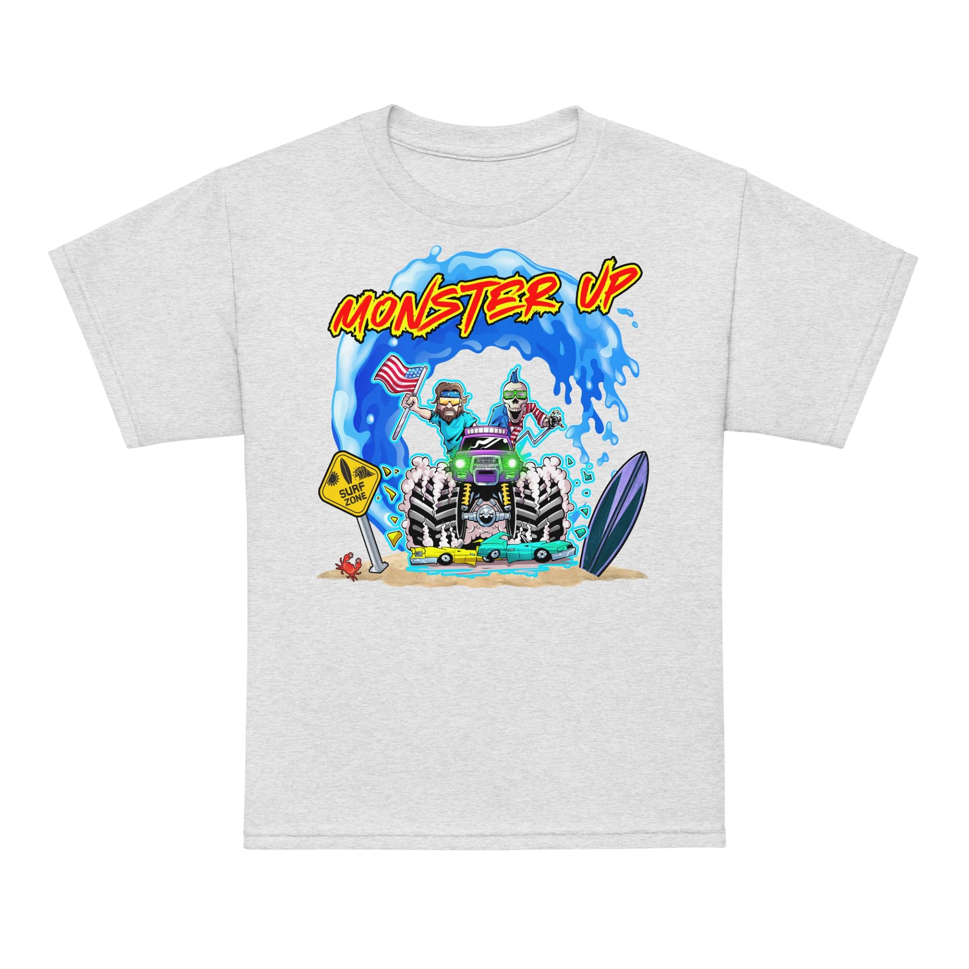 MONSTER UP : Gildan Youth Sports Tee product image (64)
