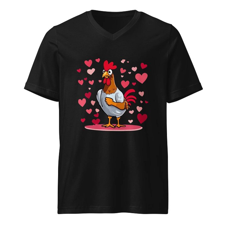Surprised Chicken Heart Tee product image (1)