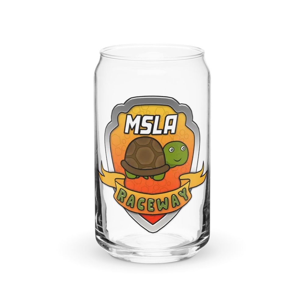 MSLA Raceway - Can Shaped Glass product image (5)