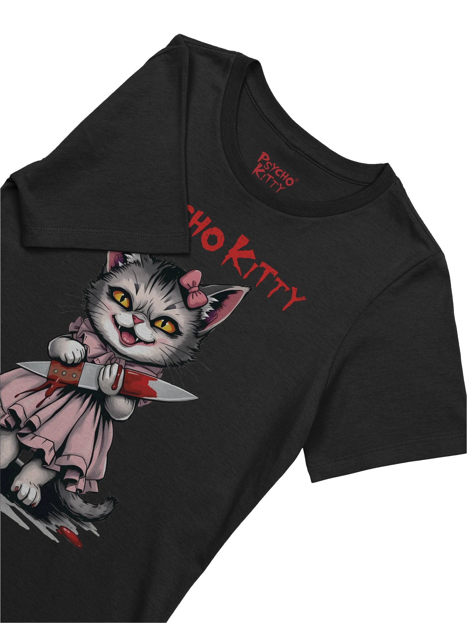 Esmeralda Psycho Kitty Supersoft Women's Tee product image (2)