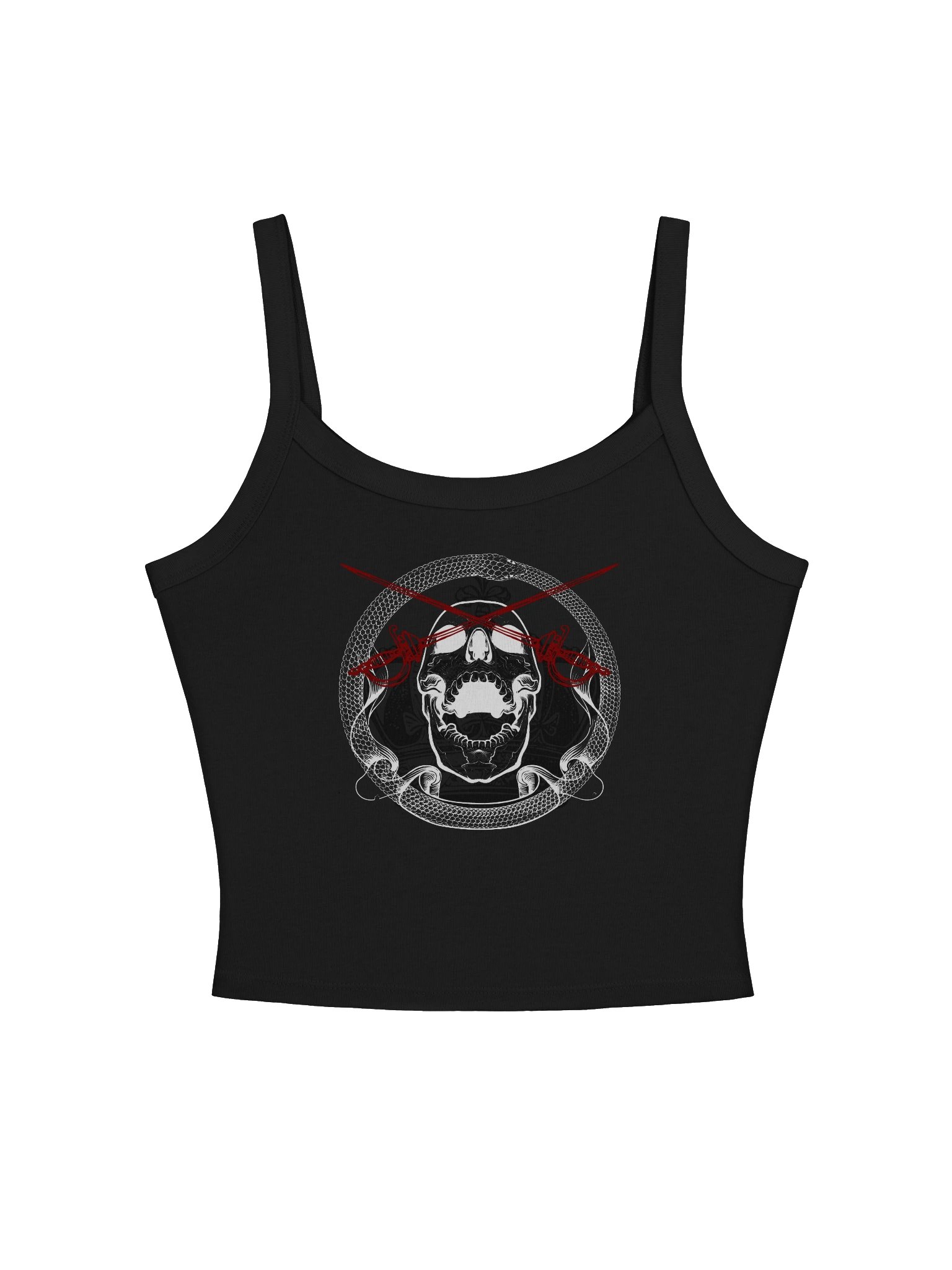 Snake Skull Emblem Women's Tank product image (1)