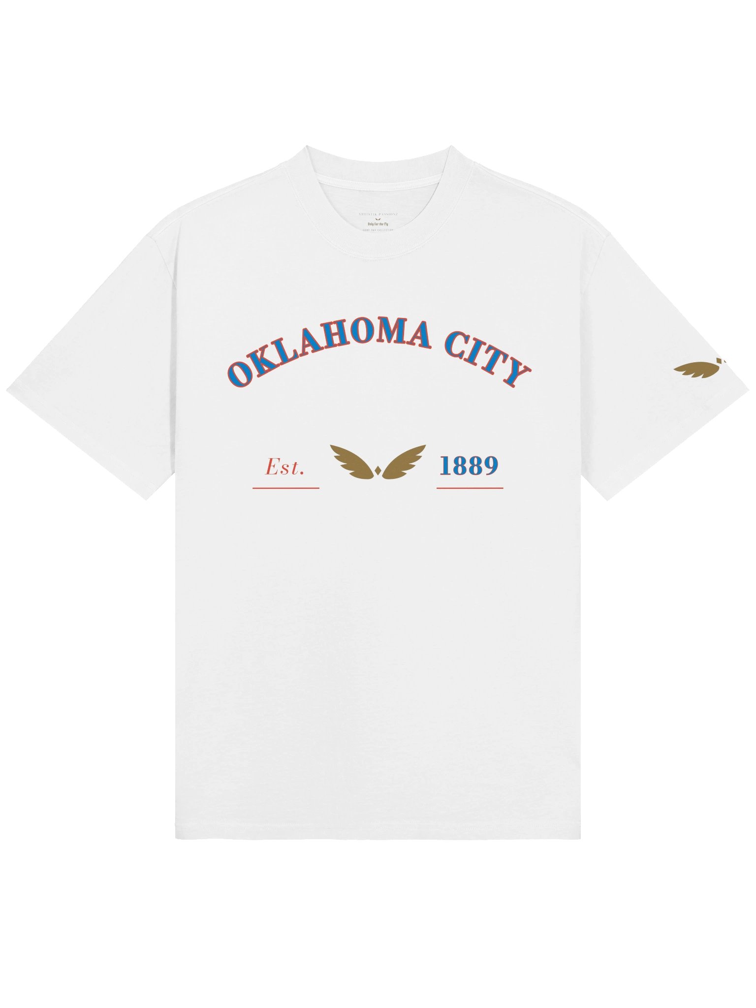GAME DAY — Oklahoma City · Tee · Faded White product image (1)