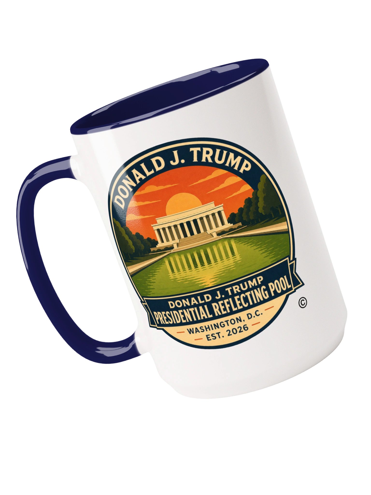 Official 15 oz Souvenir Mug - Donald J. Trump Presidential Reflecting Pool™ product image (4)