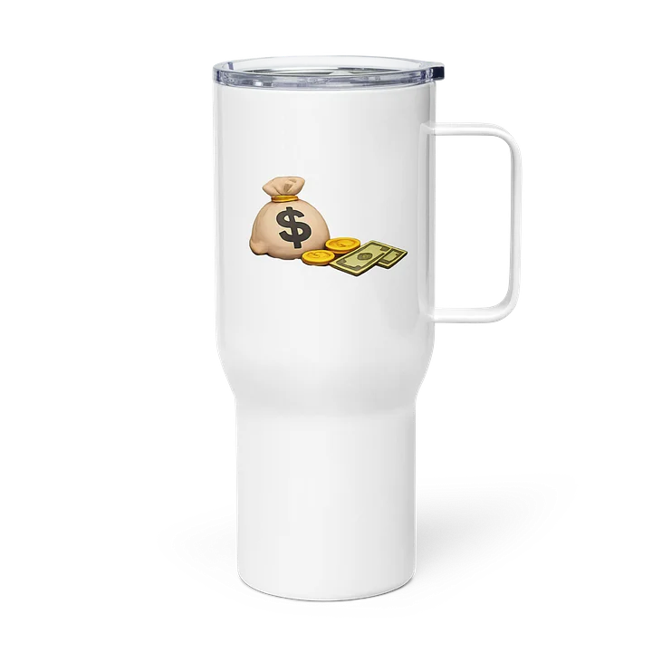 ''Master of Deception'' Travel Mug with a Handle product image (2)