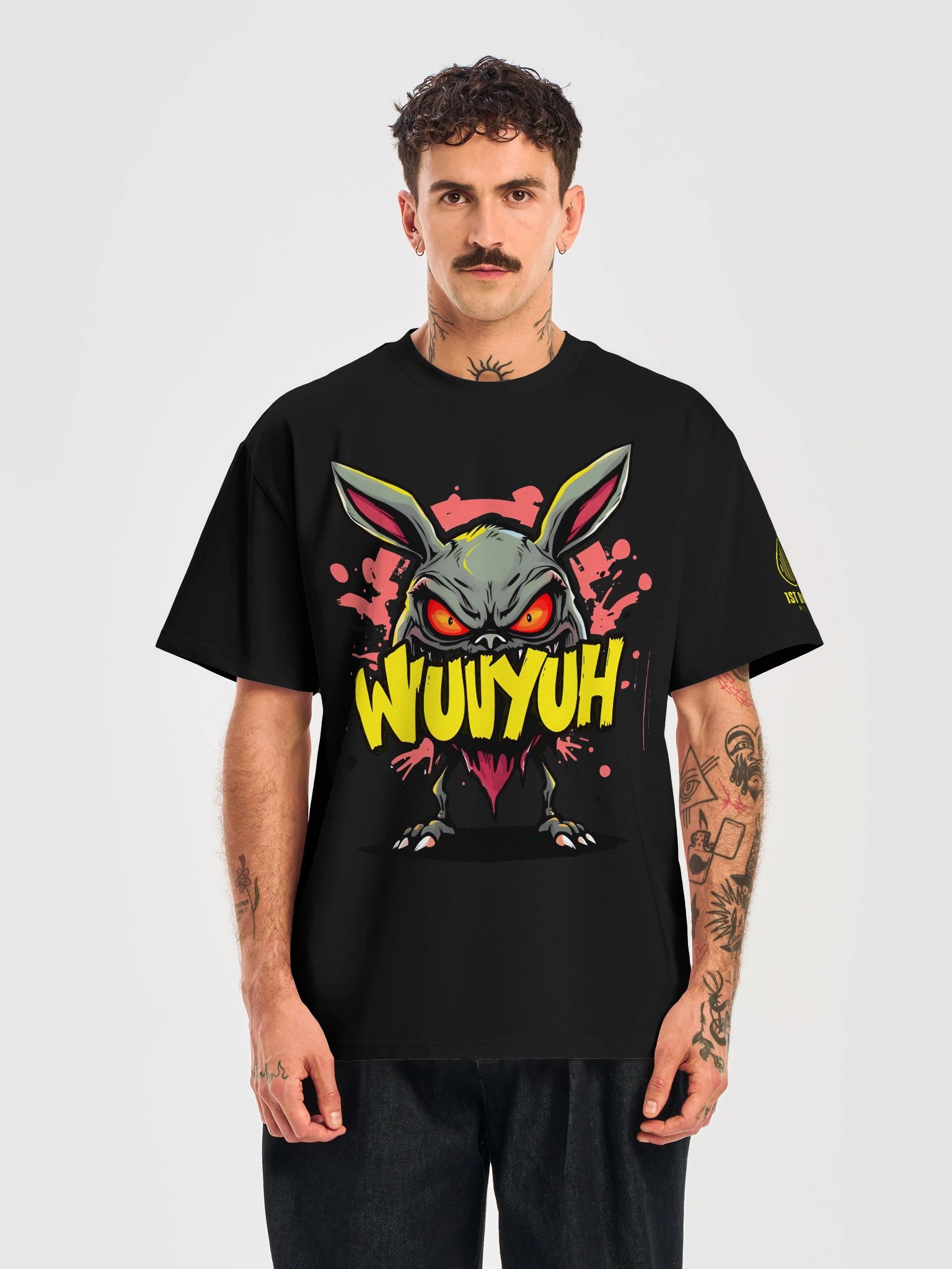 WUUYUH Bright Cartoon T-shirt product image (5)