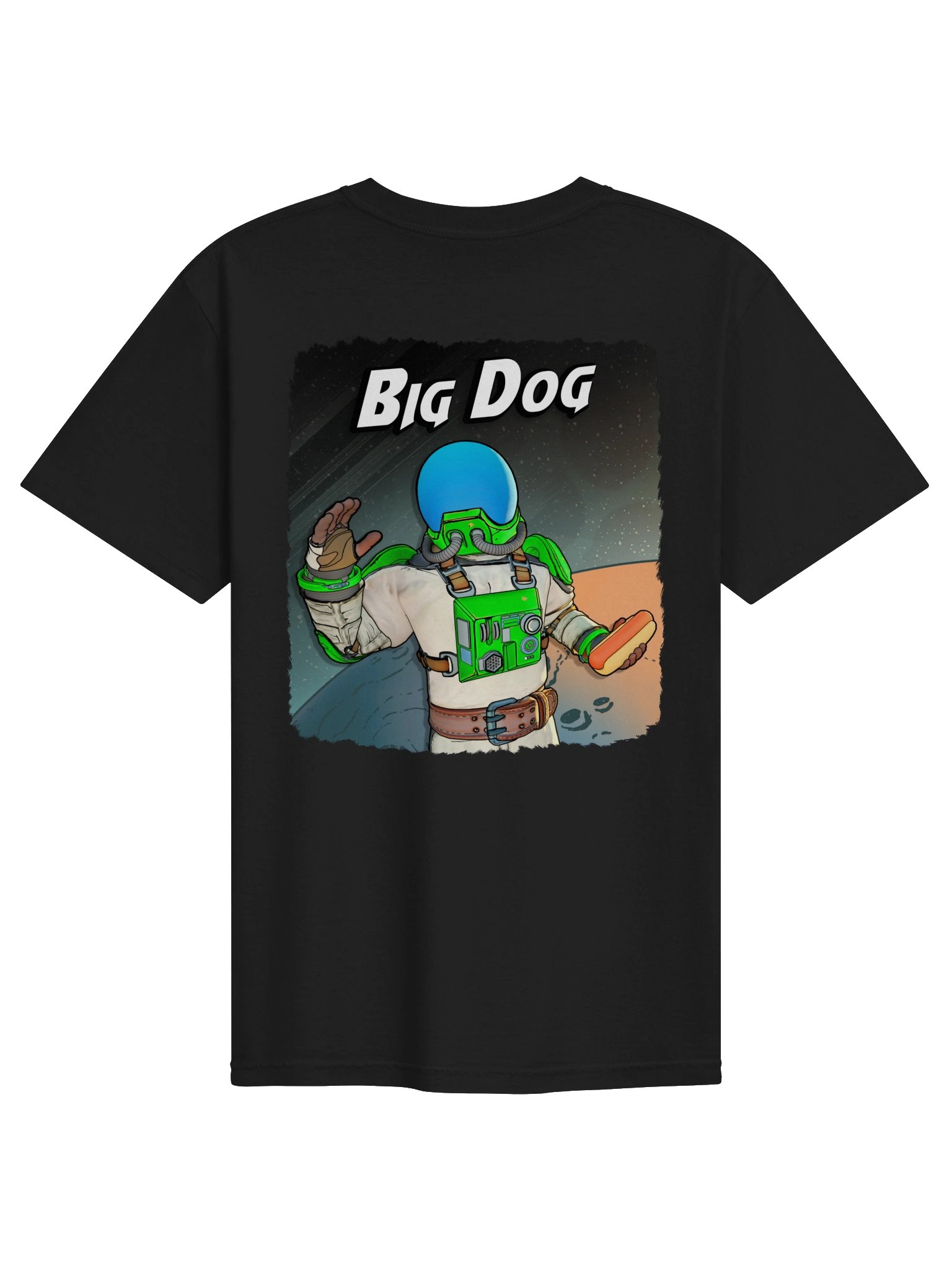 Captain McSpacebiff - Big Dog Shirt product image (1)