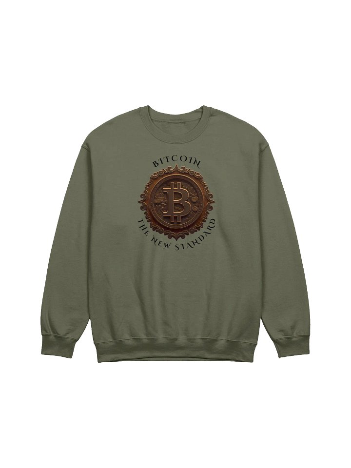Bitcoin Ornamental Coin Sweatshirt product image (25)