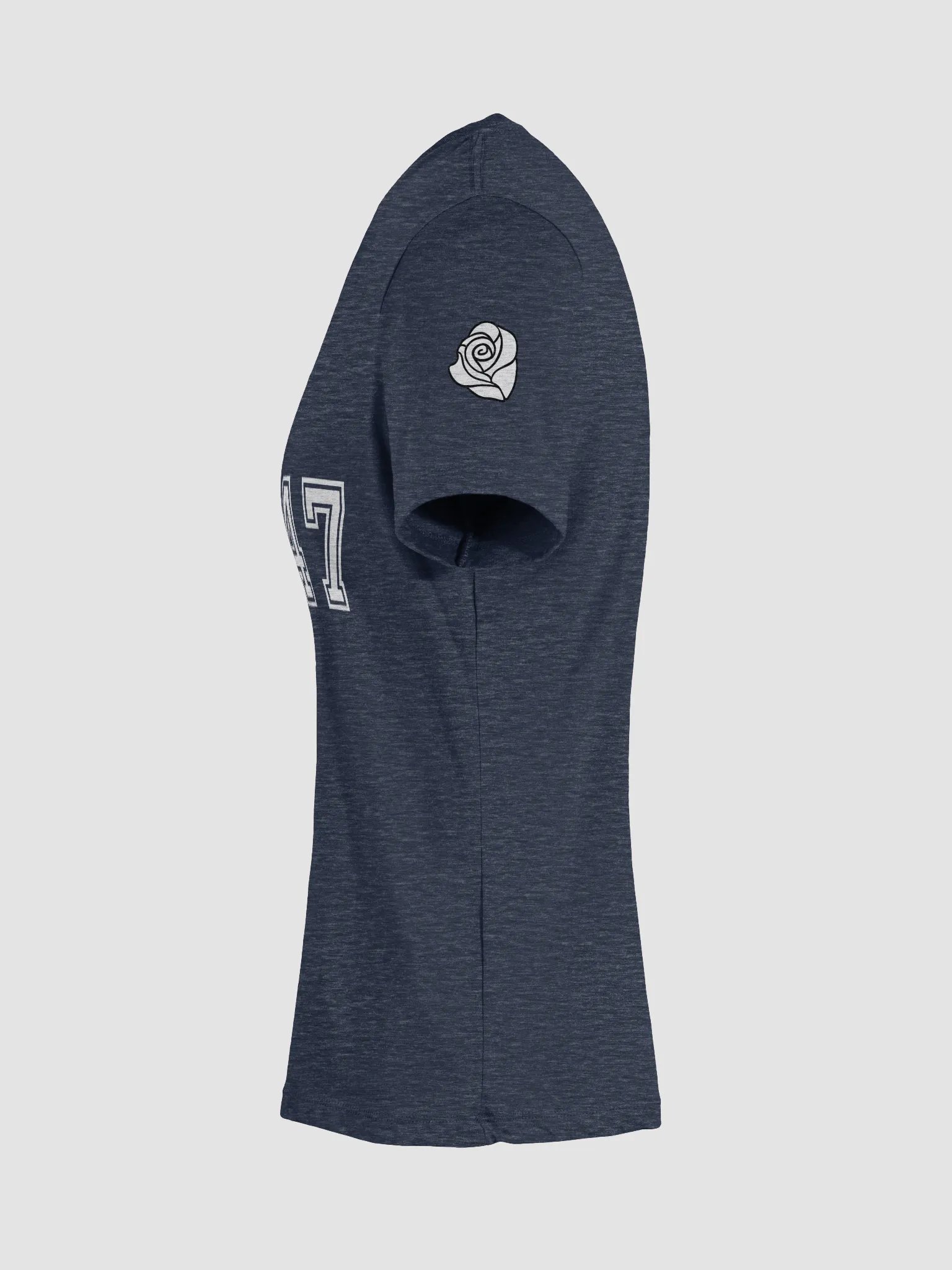 8647 College Relaxed V-Neck T-Shirt A product image (37)
