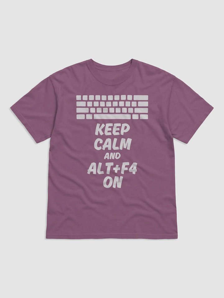Keep Calm Alt F4 - T-shirt product image (3)