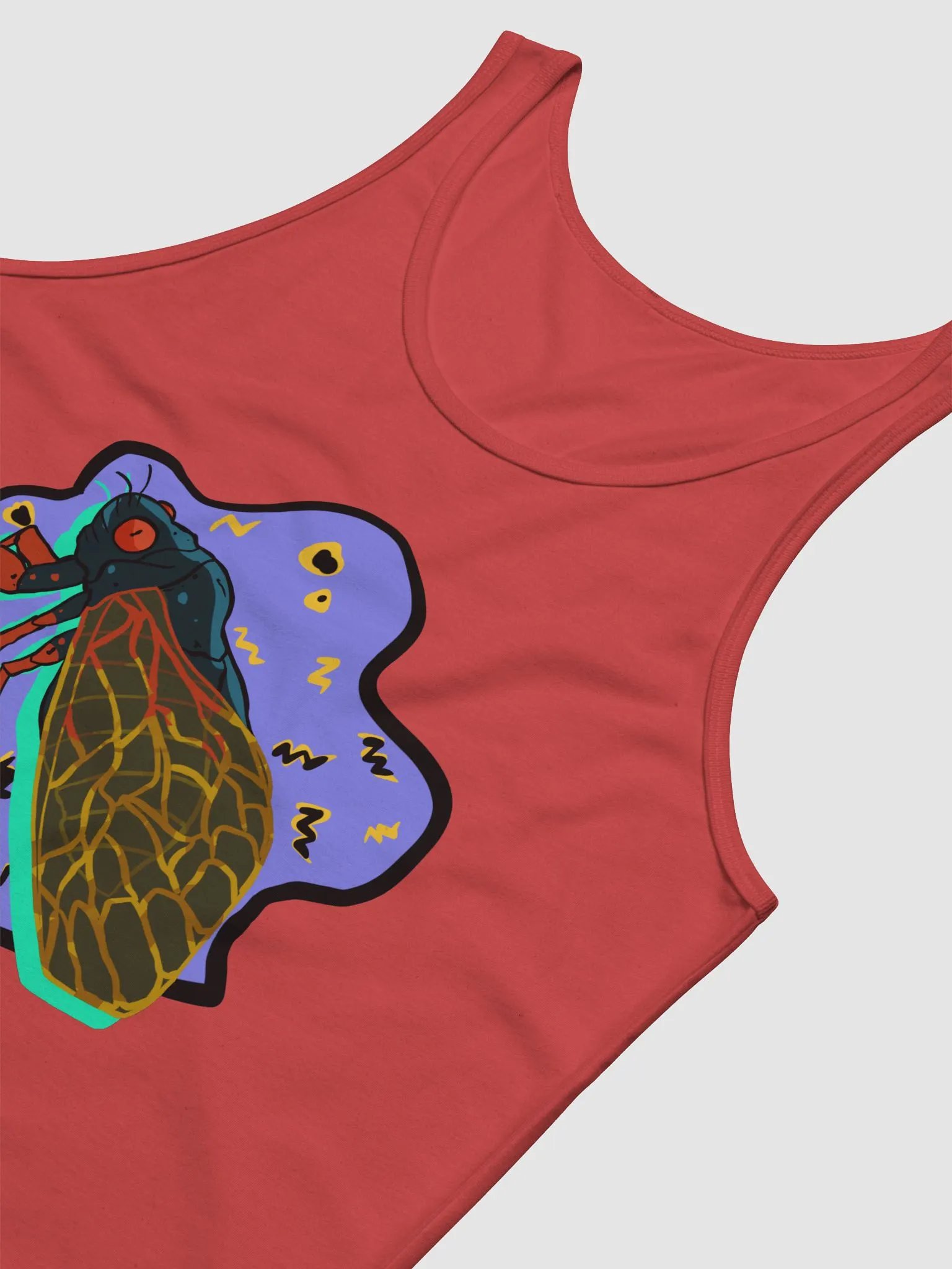 Vaporcicada jersey tank top product image (4)