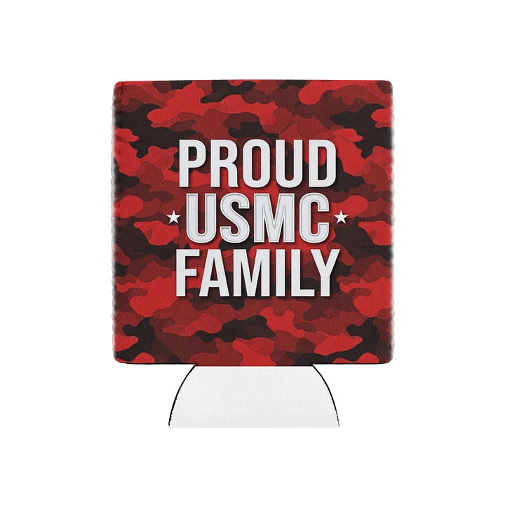 Save Our Veterans - Proud USMC Family Can Cooler product image (1)
