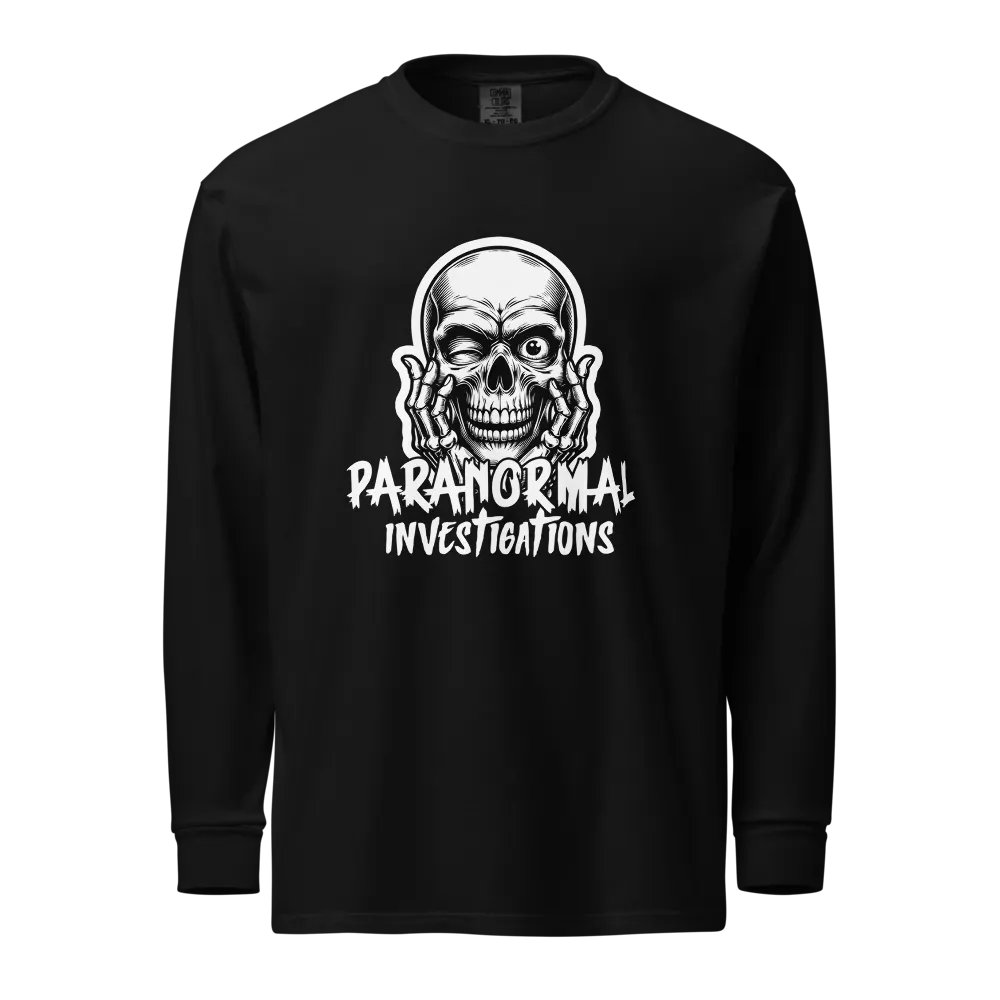 Winking Paranormal Long Sleeve Tee product image (1)